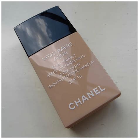 chanel vitalumiere aqua beige rose|chanel vitalumière aqua foundation.